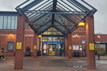 Rochdale Infirmary Main Entrance