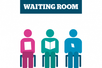 GP waiting room graphic